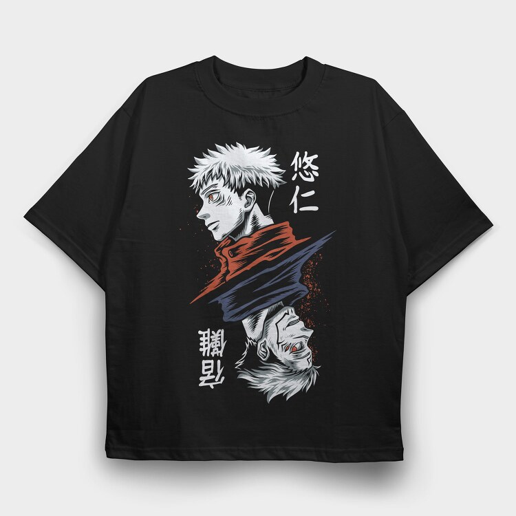 Jotaro Bloodlines, Tricou Oversize Barbati (Unisex)