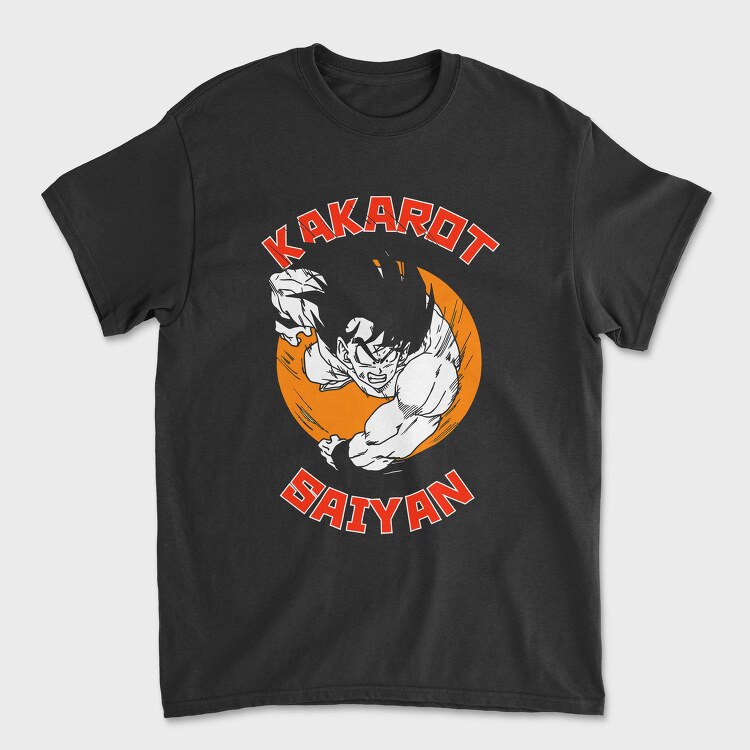 Kakarot Saiyan, Tricou Barbati (Unisex)