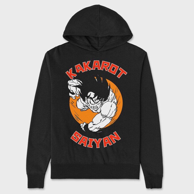 Kakarot Saiyan, Hanorac Oversize Barbati (Unisex)