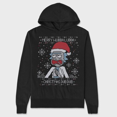 Merry Wubba Dub Dub, Hanorac Oversize Barbati (Unisex)