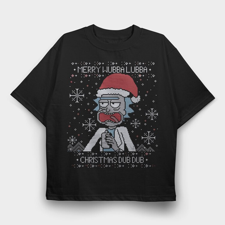 Merry Wubba Dub Dub, Tricou Oversize Barbati (Unisex)