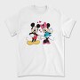 Mickey Minnie Love 1, Tricou Barbati (Unisex)