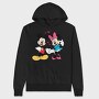 Mickey Minnie Love 1, Hanorac Oversize Barbati (Unisex)