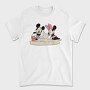 Mickey Minnie Sandcastle, Tricou Barbati (Unisex)