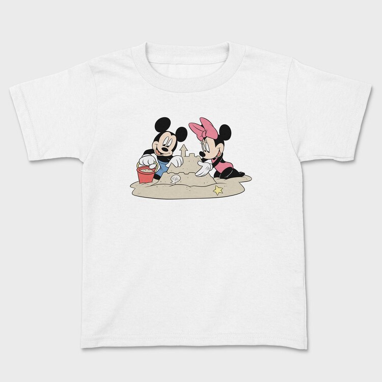 Mickey Minnie Sandcastle, Tricou Copii