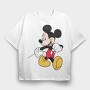 Mickey Mouse Fun 1, Tricou Oversize Barbati (Unisex)