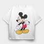 Mickey Mouse Fun, Tricou Oversize Barbati (Unisex)