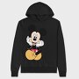 Mickey Mouse Smile 1, Hanorac Oversize Barbati (Unisex)