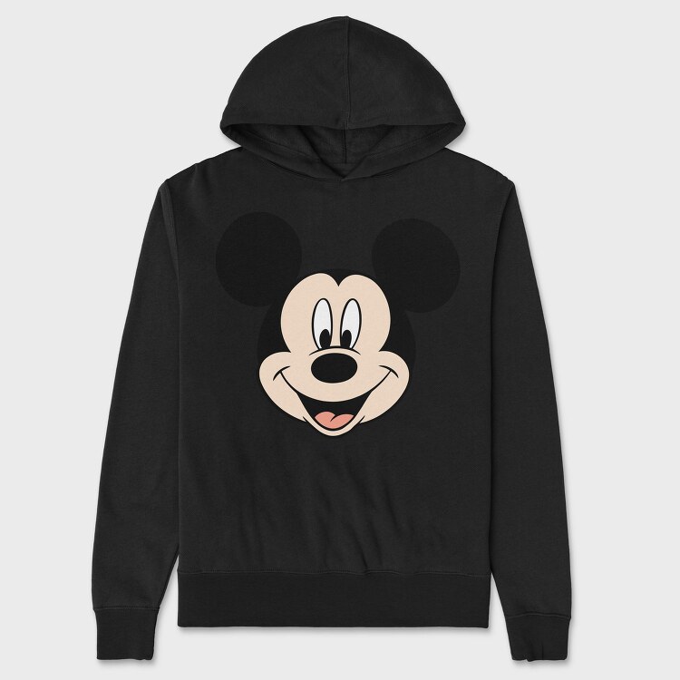 Mickey Mouse Smile 2, Hanorac Oversize Barbati (Unisex)