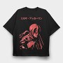 Mikasa Akkerman Red, Tricou Oversize Barbati (Unisex)