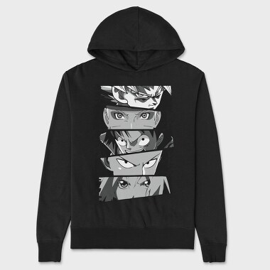 Naruto Edo, Hanorac Oversize Barbati (Unisex)