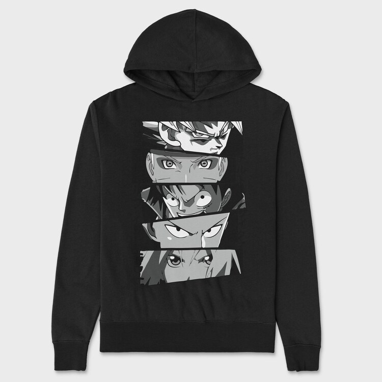 Naruto Edo, Hanorac Oversize Barbati (Unisex)
