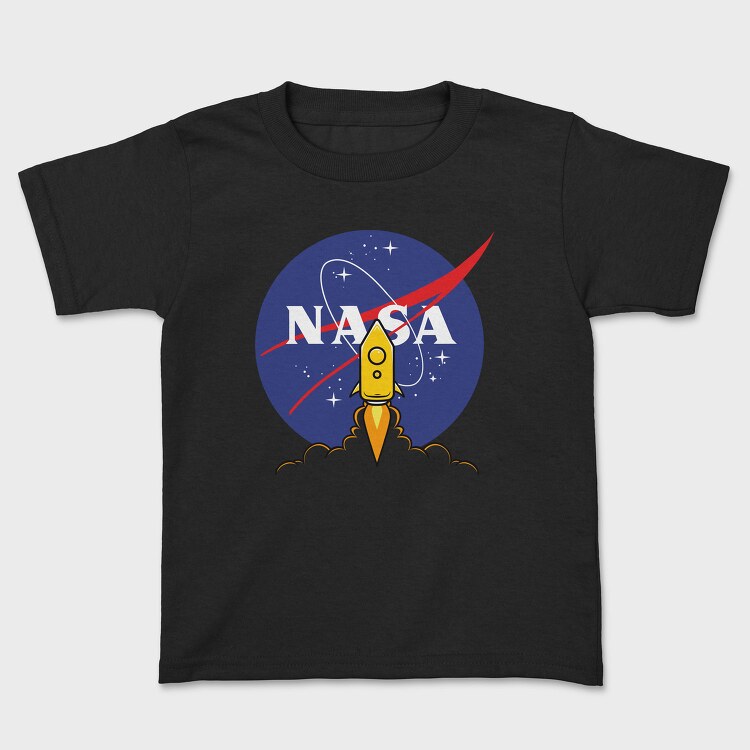 Nasa Rocket Blastoff, Tricou Copii