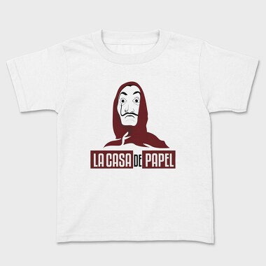La Casa De Papel Mask, Tricou Copii