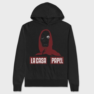 La Casa De Papel Mask, Hanorac Oversize Barbati (Unisex)
