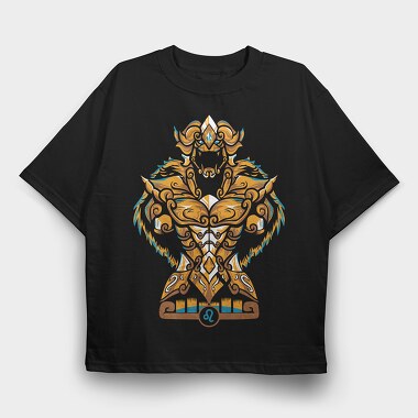 Leos Lion, Tricou Oversize Barbati (Unisex)