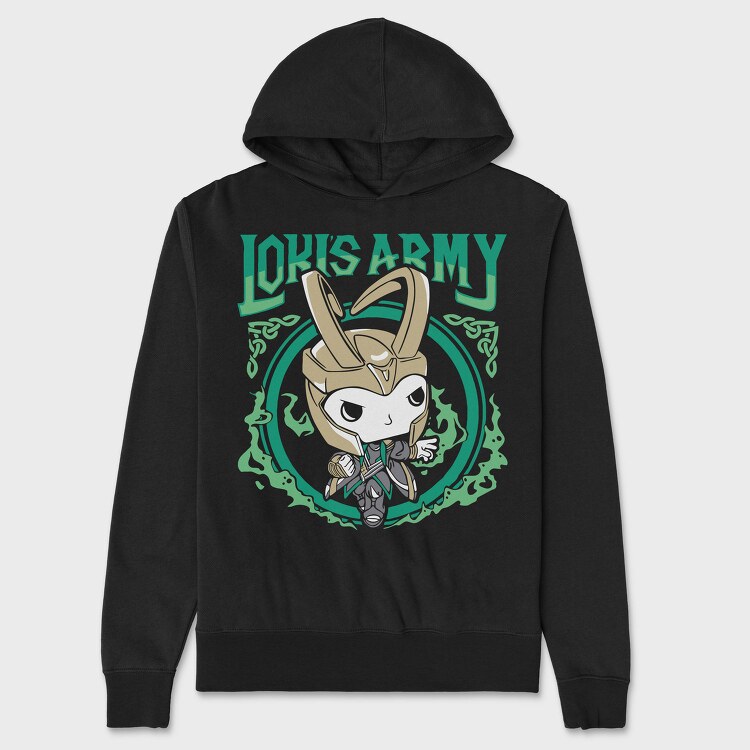 Lokis Army, Hanorac Oversize Barbati (Unisex)