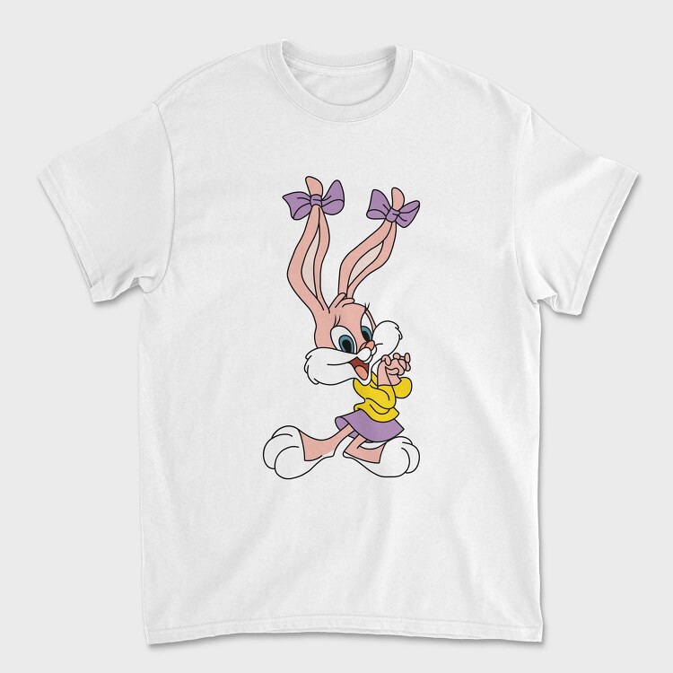 Looney Bunny Bow, Tricou Barbati (Unisex)