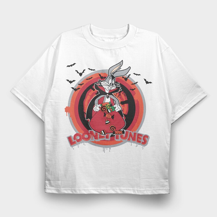 Looney Halloween Treats, Tricou Oversize Barbati (Unisex)