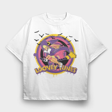 Looney Halloween Tunes, Tricou Oversize Barbati (Unisex)