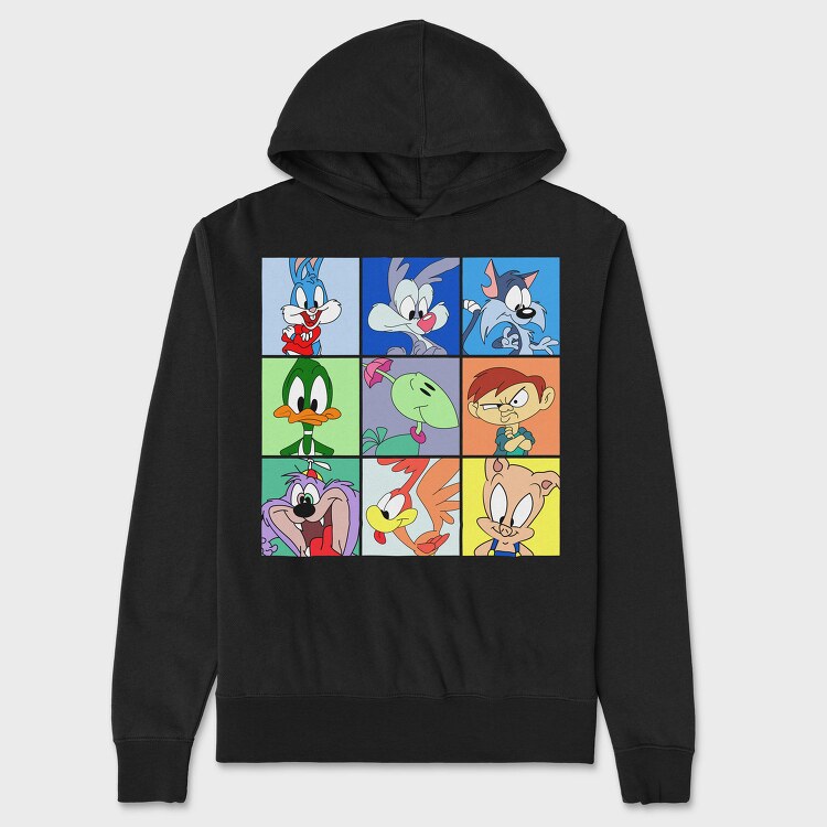 Looney Tunes Nostalgia, Hanorac Oversize Barbati (Unisex)