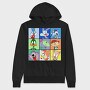 Looney Tunes Nostalgia, Hanorac Oversize Barbati (Unisex)