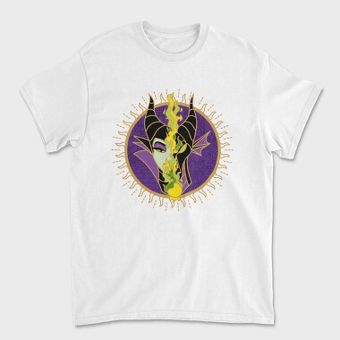 Maleficent Flame 1, Tricou Barbati (Unisex)