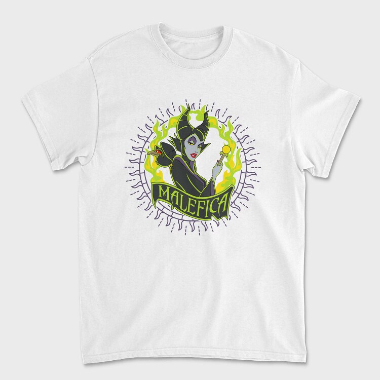 Maleficent Flame, Tricou Barbati (Unisex)