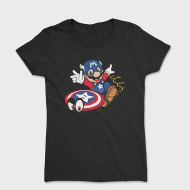 Mario Captain Shield, Tricou Femei