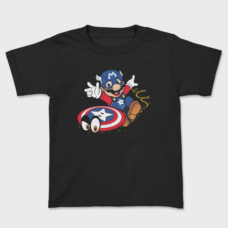 Mario Captain Shield, Tricou Copii