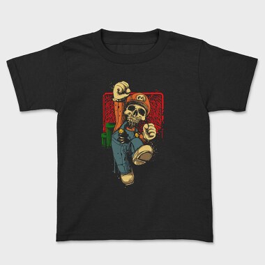 Mario Skull Fist, Tricou Copii