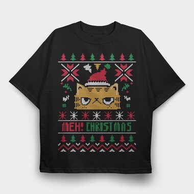 Meh Sweater, Tricou Oversize Barbati (Unisex)