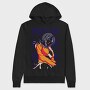 Merlin Fox Girl, Hanorac Oversize Barbati (Unisex)