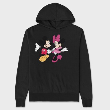 Mickey Minnie Dance, Hanorac Oversize Barbati (Unisex)