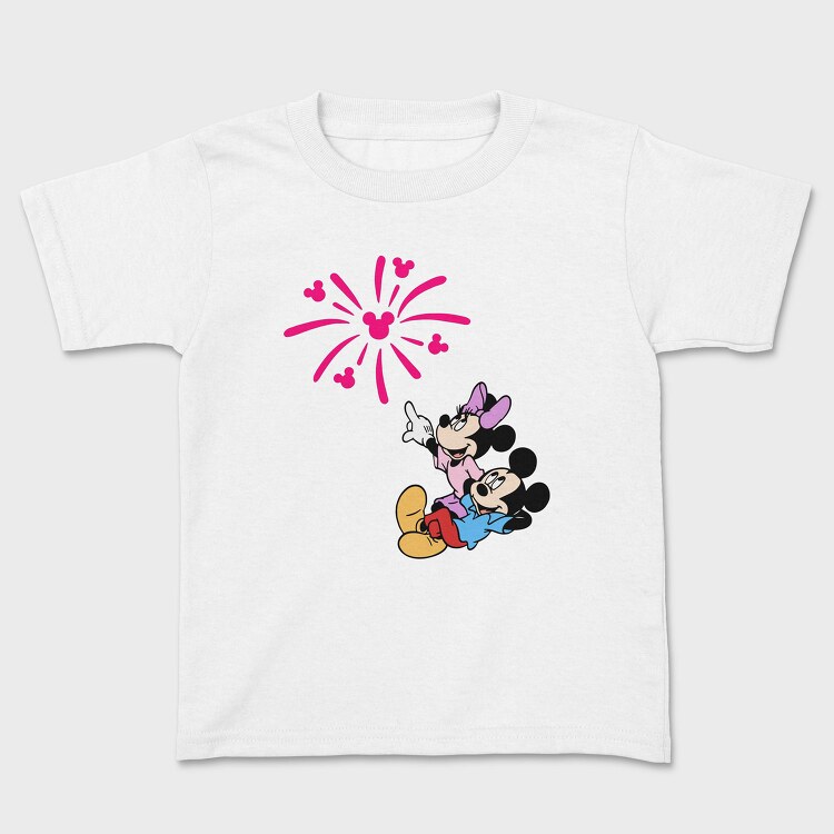 Mickey Minnie Fireworks, Tricou Copii