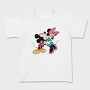 Mickey Minnie Hug 1, Tricou Copii