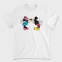 Mickey Minnie Kiss, Tricou Barbati (Unisex)