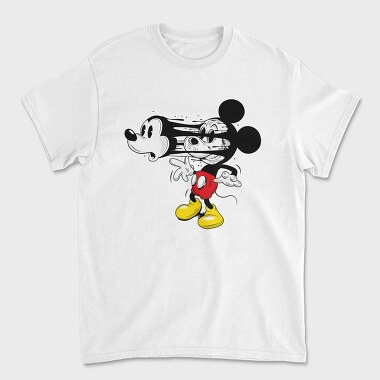Mickey Mouse Splash, Tricou Barbati (Unisex)