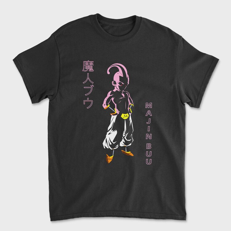 Pink Demon Majin Buu, Tricou Barbati (Unisex)