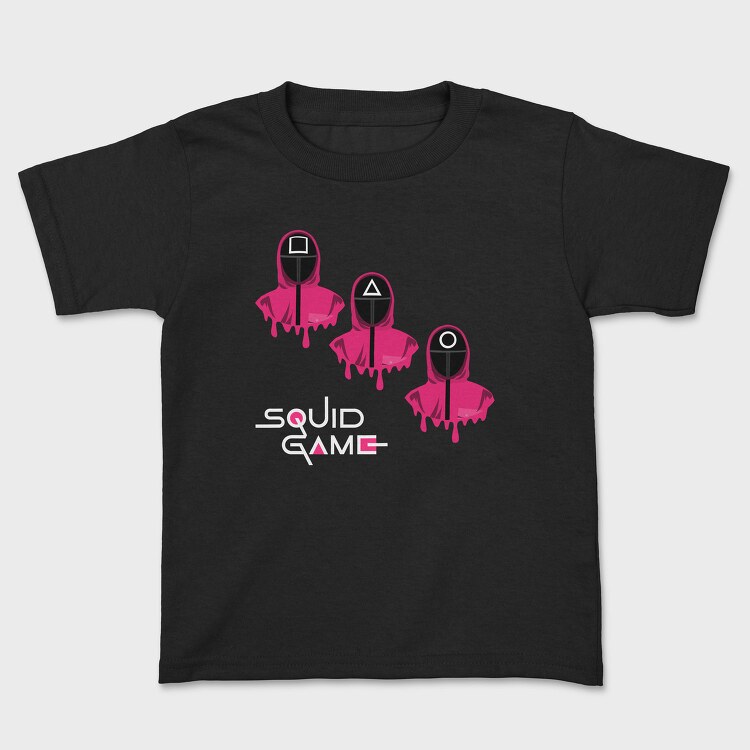 Pink Hooded Figure, Tricou Copii