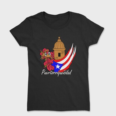 Puerto Rico Frog, Tricou Femei