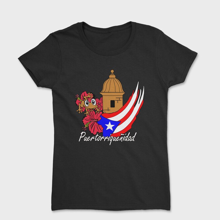 Puerto Rico Frog, Tricou Femei