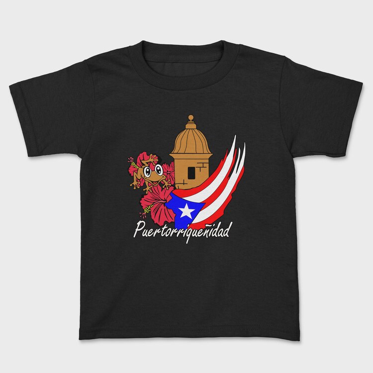 Puerto Rico Frog, Tricou Copii