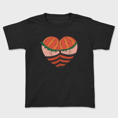 Pumpkin Patch Heart, Tricou Copii