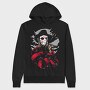 Red Eyes Scream, Hanorac Oversize Barbati (Unisex)