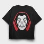 Red Flame Hair, Tricou Oversize Barbati (Unisex)