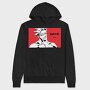 Red Rage Manga, Hanorac Oversize Barbati (Unisex)