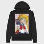 Sailor Moon Moonlight 2, Hanorac Oversize Barbati (Unisex)