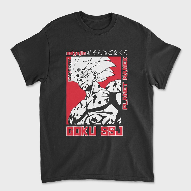 Saiyajin Planet Namek, Tricou Barbati (Unisex)