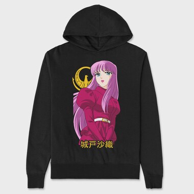 Sakura Moon Phoenix 1, Hanorac Oversize Barbati (Unisex)